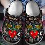 Bon Jovi Music Crocs Crocband Clogs Shoes