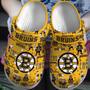 Boston Bruins Nhl Sport Crocs Crocband Clogs Shoes