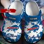 Buffalo Bills Nfl Sport Crocs Crocband Clogs Shoes