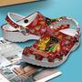 Chicago Blackhawks Nhl Sport Crocs Crocband Clogs Shoes