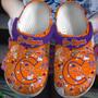 Clemson Tigers Ncaa Sport Crocs Crocband Clogs Shoes