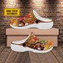 Customized Jesus Thanksgiving Crocs Crocband Clogs Shoes Gift For Jesus Lovers Harvest Day Water Shoes Fall For Jesus He Never Leaves Fall Season Pumpkin
