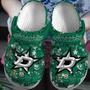 Dallas Stars Nhl Sport Crocs Crocband Clogs Shoes