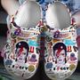 David Bowie Music Crocs Crocband Clogs Shoes