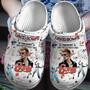 David Bowie Music Crocs Crocband Clogs Shoes