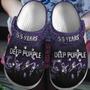 Deep Purple Music Crocs Crocband Clogs Shoes