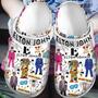 Elton John Music Crocs Crocband Clogs Shoes Comfortable For Men Women And Kid