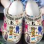 Elton John Music Crocs Crocband Clogs Shoes