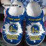 Golden State Warriors Nba Sport Crocs Crocband Clogs Shoes