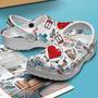 Grey's Anatomy Tv Series Crocs Crocband Clogs Shoes