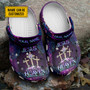 Jesus Because Of Him Heaven Knows My Name Customized Clog Clogband Clogs Shoes Gift For Jesus Lovers