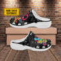 Love Art Teachers Customized Crocs Crocband Clogs Shoes