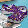 Lsu Tigers Ncaa Sport Crocs Crocband Clogs Shoes