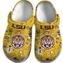 Lsu Tigers Ncaa Sport Crocs Crocband Clogs Shoes