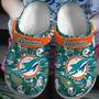 Miami Dolphins Nfl Sport Crocs Crocband Clogs Shoes