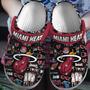 Miami Heat Nba Sport Crocs Crocband Clogs Shoes