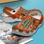 Miami Hurricanes Ncaa Sport Crocs Crocband Clogs Shoes