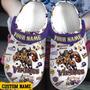 Minnesota Vikings Nfl Sport Crocs Crocband Clogs Shoes