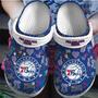 Philadelvis Presley Musichia 76Ers Nba Sport Crocs Crocband Clogs Shoes