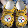 Pittsburgh Steelers Nfl Sport Crocs Crocband Clogs Shoes