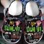 Sum 41 Music Crocs Crocband Clogs Shoes