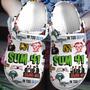 Sum 41 Music Crocs Crocband Clogs Shoes