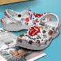 The Rolling Stones Music Crocs Crocband Clogs Shoes