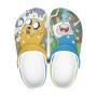 Adventure Time Cartoon Crocs Crocband Clogs Shoes Custom Name For Men Women And Kids