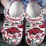 Arkansas Razorbacks Ncaa Sport Crocs Crocband Clogs Shoes