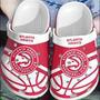 Atlanta Hawks Basketball Club Crocs Clogs Crocband Comfortable Shoes For Men Women