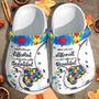 Autism Awareness Elephant Puzzel Shoes - Make You Different Is Make You Beautiful Puzzel Shoes Croc Clogs Gifts