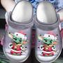 Baby Yoda Christmas Classic Clogs Shoes