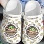 Baby Yoda Crocs Clog Shoes