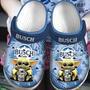 Baby Yoda Hug Busch Latte Clog Shoes