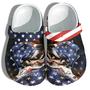 Beagle Dog Patriotic Lover Personalized Name 4Th Of July Shoes Gift - Loyal Dogs America Flag Shoes Birthday Gift