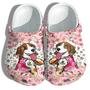 Beagle Dog Tattoo Love Mom Shoes - Beagle Dogmom Shoes Croc Clogs