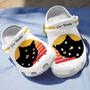 Black Cat Daddy Shoes Clogs Birthday Holiday Gifts