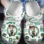 Boston Celtics Nba Sport Crocs Crocband Clogs Shoes For Men Women And Kids