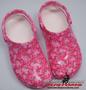Breast Cancer Awareness Ribbon Pattern Crocband Clog Shoes