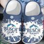 Busch Light Beer Crocs Clogs Comfortable Crocband Shoes For Men Women