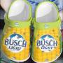 Busch Light Beer Crocs Shoes Clogs Comfortable Crocband For Men Women