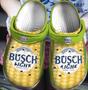 Busch Light Comfortable For Mens And Womens Classic Water Clog Shoes