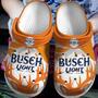 Busch Light Deer Hunting Lover Crocband Clog Shoes