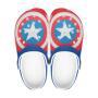 Captain America Avengers Movie Crocs Crocband Shoes Clogs Custom Name For Men Women And Kids