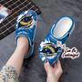 Chargers Personalized La Chargers Football Ripped Claw Clog Shoes