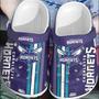 Charlotte Hornets Basketball Club Crocs Comfortable Clogs Shoes Crocband For Men Women