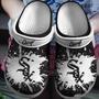 Chicago White Sox White-Black Clog Shoesshoes Trusted Shopping Online In The World