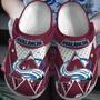 Colorado Avalanche Nhl Sport Crocs Crocband Clogs Shoes