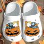Cranes Truck Pumpkin Halloween Clog Shoes Birthday Gift