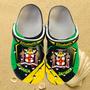 Custom Name Jamaica Proud Clogs Shoes